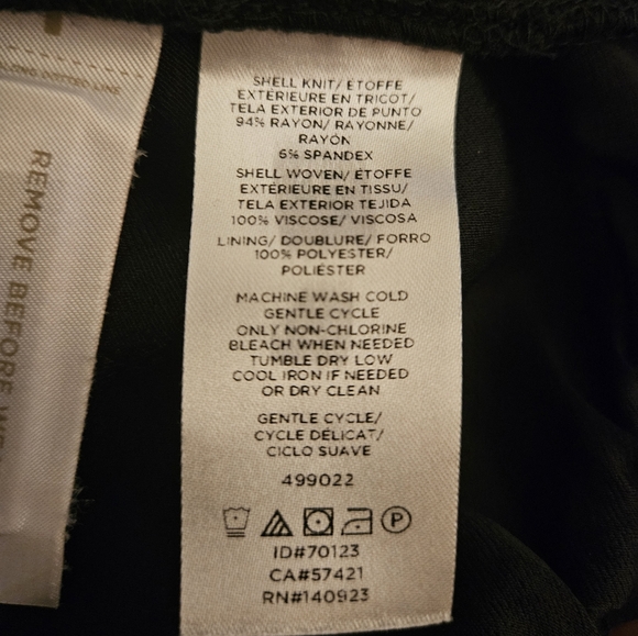 LOFT Black Sleeveless Wide Leg Capri Jumpsuit - Size Small 🥰 - Picture 7 of 7